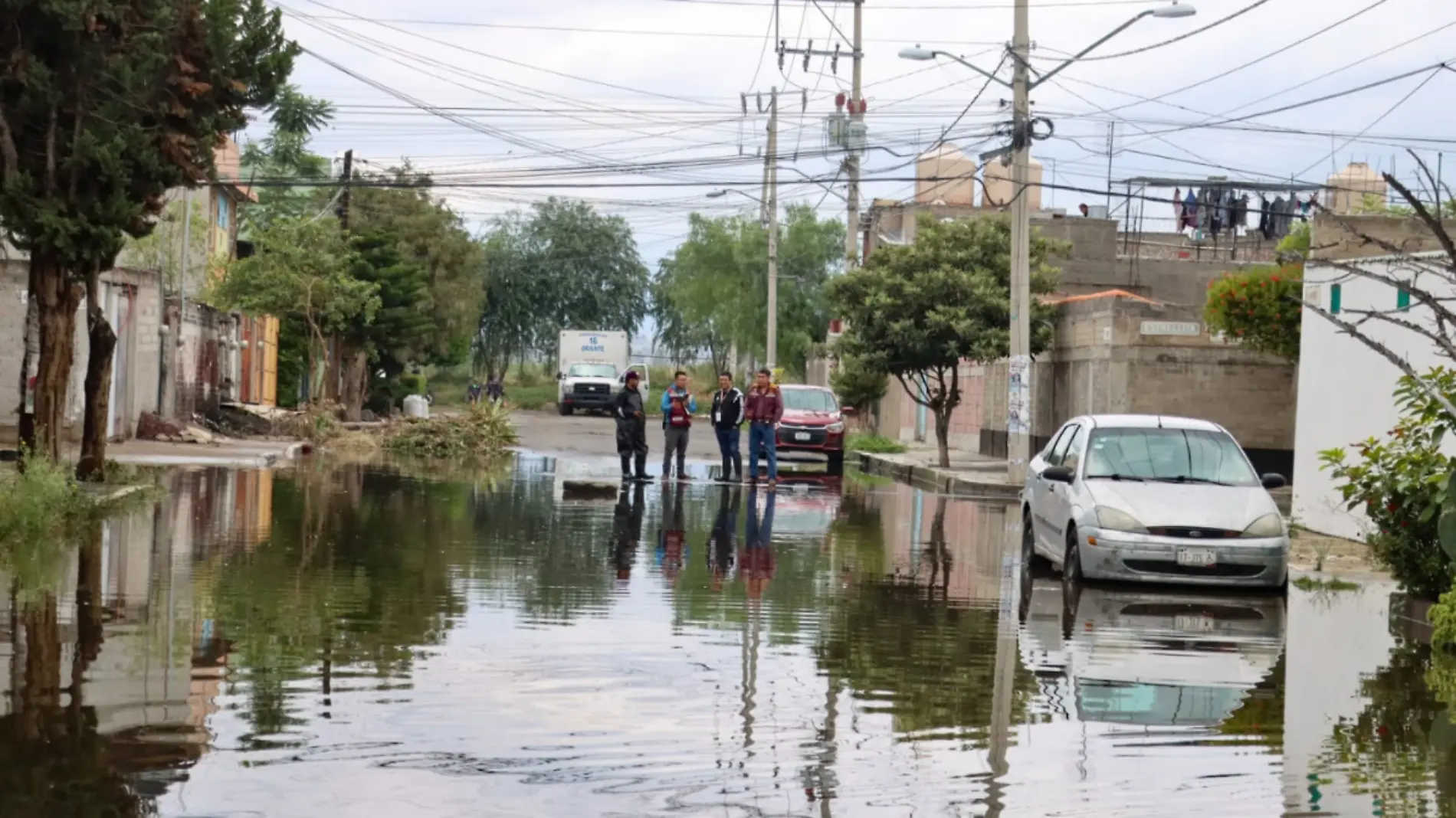 Lluvias en Tlahuac